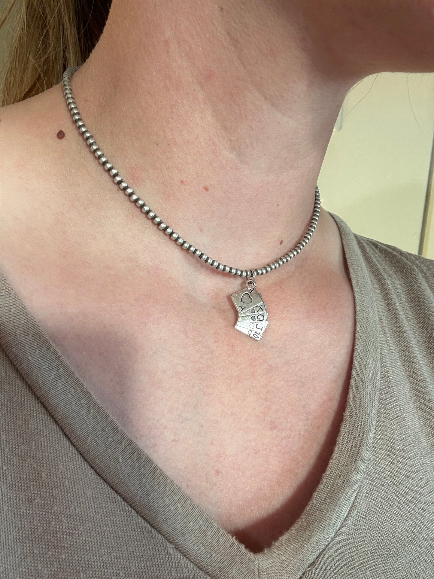 Straight Flush Necklace