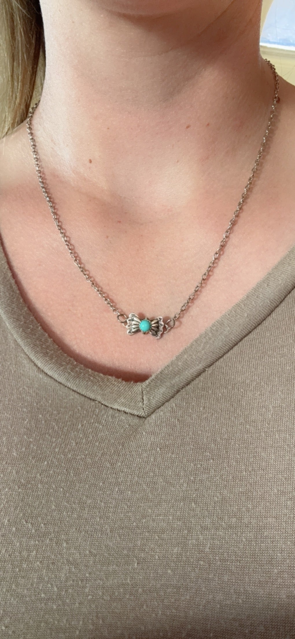 Butterfly Concho Necklace