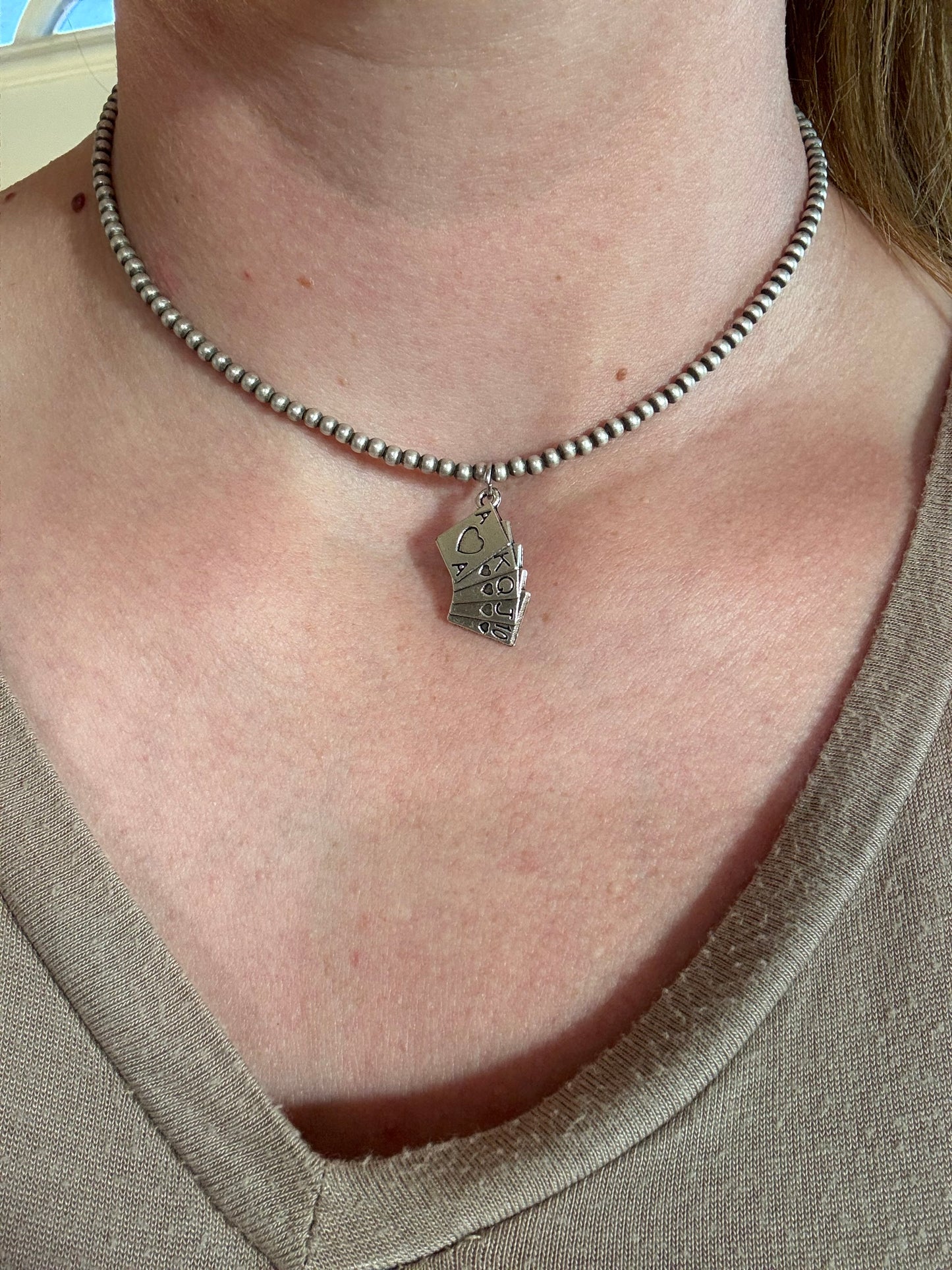 Straight Flush Necklace