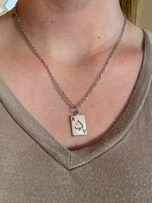 Ace of spades charm