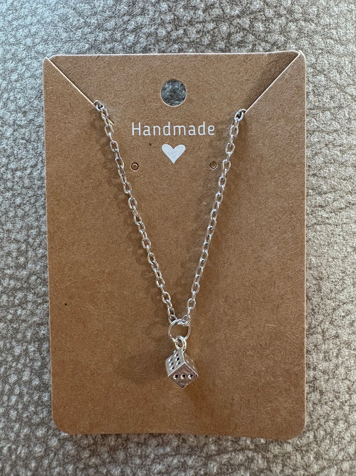 Dice Charm Necklace